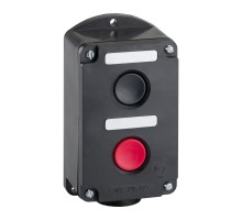 Пост кнопочный ПКЕ 212-2-У3-IP40 (2НО черный) КЭАЗ 274309