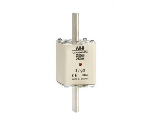 Предохранитель OFAA3GG355 355А тип gG размер 3 до 690В ABB 1SCA022701R1180