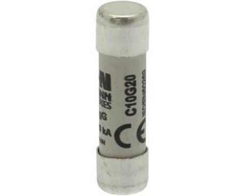 Предохранитель цилиндрический 10х38 20А GG 500В AC EATON C10G20