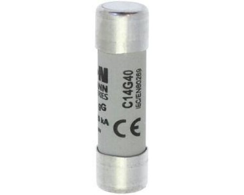 Предохранитель цилиндрический 14х51 40А GG 500В AC EATON C14G40