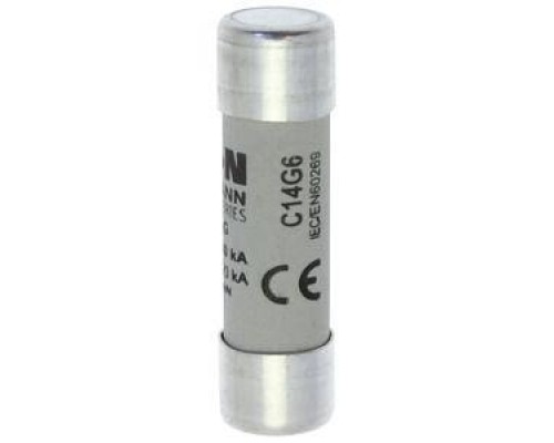 Предохранитель цилиндрический 14х51 6А GG 690В AC EATON C14G6