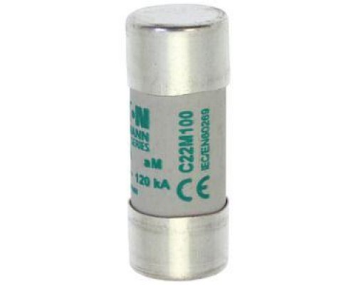 Предохранитель цилиндрический 22х58 100А AM 500В AC EATON C22M100