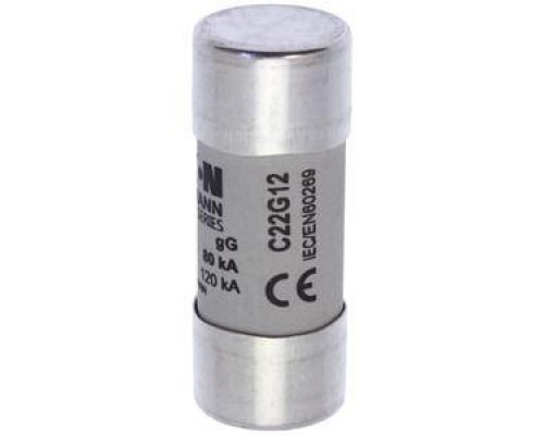 Предохранитель цилиндрический 22х58 12А GG 690В AC EATON C22G12