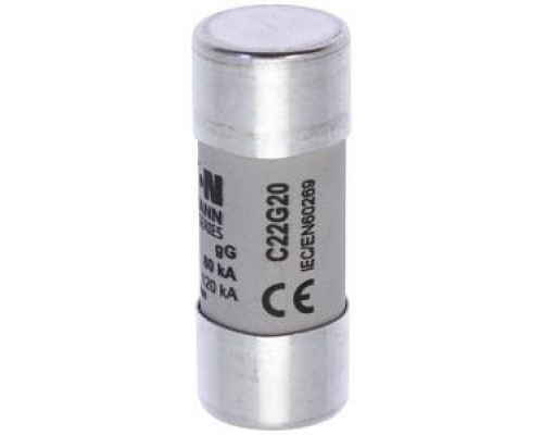 Предохранитель цилиндрический 22х58 20А GG 690В AC EATON C22G20
