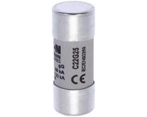 Предохранитель цилиндрический 22х58 25А GG 690В AC EATON C22G25