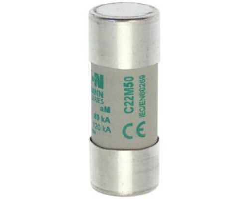 Предохранитель цилиндрический 22х58 50А AM 690В AC EATON C22M50