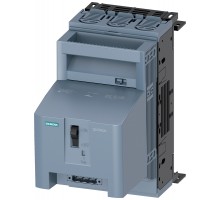 Предохранитель разъединитель 3п NH00 160А 60мм шинная система COVER LEVEL 32/70мм рамочный зажим FUSE MONITORING ELECTROMECHANICAL Siemens 3NP11331BC21