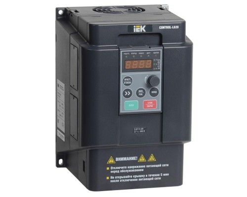 Преобразователь частоты CONTROL-L620 380В 3ф 4-5.5кВт ИЭК CNT-L620D33V004-055TE