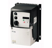 Преобразователь частоты DC1 1~/1~115В 10.5А 0.75кВт IP66 локальное упр. DC1-S1011NB-A6SCE1 EATON 186078