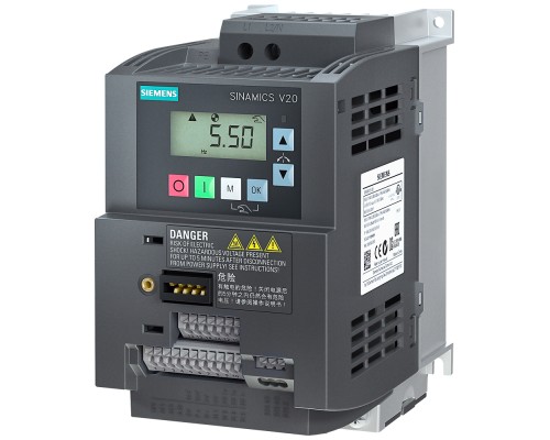 Преобразователь частоты SINAMICS V20 Siemens 6SL32105BB215UV1