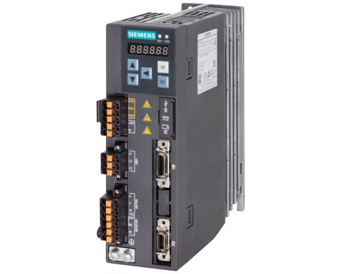 Преобразователь частоты SINAMICS V90 200-240В IP20 Siemens 6SL32105FB104UF1