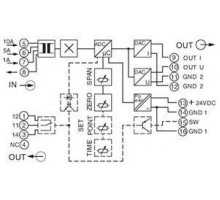 Преобразователь тока измерительный MCR-S-1-5-UI-DCI-NC Phoenix Contact 2814715