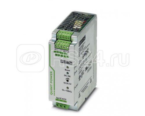 Преобразователи постоянного тока QUINT-PS/60-72DC/24DC/10/CO с защ. лакир. Phoenix Contact 2905011