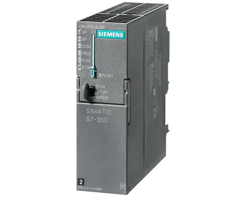 Процессор центр. S7-300 CPU 315-2 DP =24В 256Кб Siemens 6ES73152AH140AB0