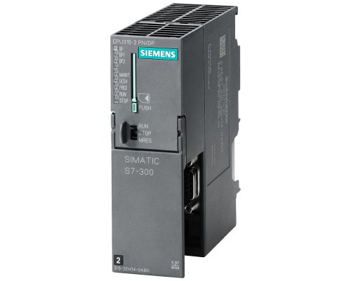 Процессор центральный SIMATIC s7-300 CPU 315-2 PN/DP Siemens 6ES73152EH140AB0