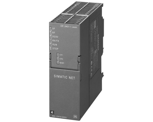 Процессор коммуникационный SIMATIC NET CP 343-1 LEAN Siemens 6GK73431CX100XE0