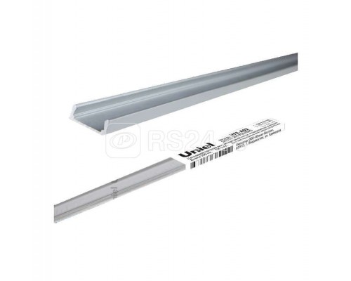 Профиль алюминиевый для LED ленты UFE-A02 SILVER 200 POLYBAG Uniel UL-00000596