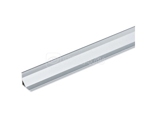 Профиль алюминиевый для LED ленты UFE-A05 SILVER 200 POLYBAG накладной анодир. (дл.2м) Uniel UL-00000599