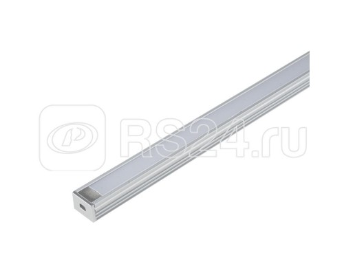 Профиль алюминиевый для LED ленты UFE-A10 SILVER 200 POLYBAG накладной анодир. (дл.2м) Uniel UL-00000604