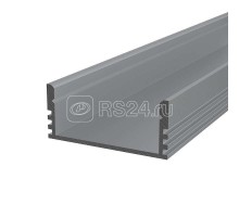 Профиль накладной алюминиевый 2812-2 2м Rexant 146-205