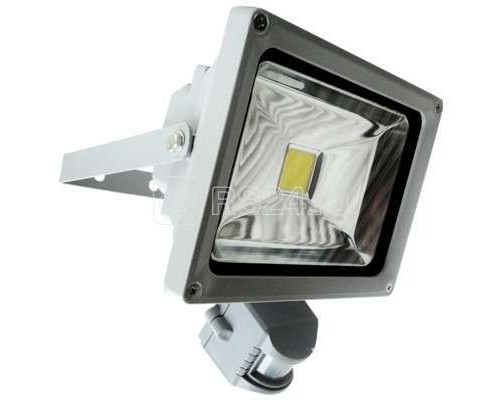 Прожектор OSF40-09-C-01 LED 40Вт IP66 4200К с датчиком движ. Новый Свет 240043