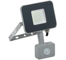Прожектор СДО 07-10Д LED 10Вт IP44 6500К с датчиком движ. сер. ИЭК LPDO702-10-K03