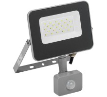 Прожектор СДО 07-20Д LED 20Вт IP44 6500К с датчиком движ. сер. ИЭК LPDO702-20-K03