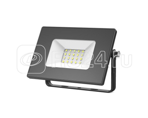 Прожектор светодиодный Elementary 20Вт IP65 6500К черн. Gauss 613100320