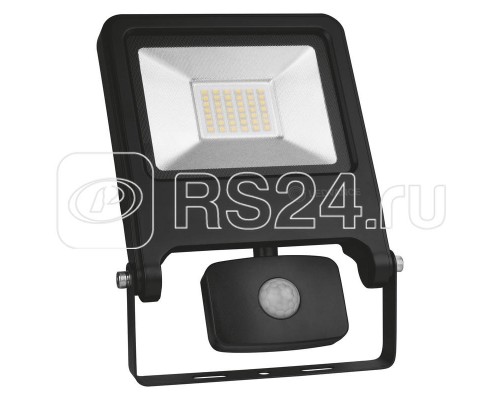 Прожектор светодиодный FLOODLIGHT VALUE SENSOR 30Вт 4000К IP44 с датчиком черн. BK LEDVANCE 4058075268722