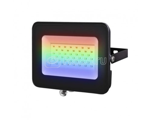 Прожектор светодиодный PFL-30W RGB BL IP65 черн. JazzWay 5016408