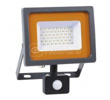 Прожектор светодиодный PFL-SC-SMD-30Вт sensor 30Вт IP54 6500К мат. стекло JazzWay 5001411