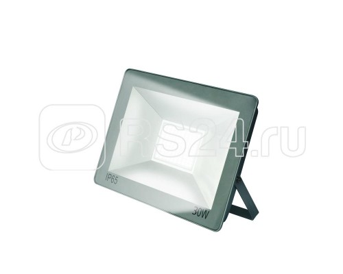 Прожектор светодиодный ULF-F15-30W/NW IP65 185-240В SILVER 4000К корпус сер. Uniel UL-00001849