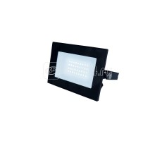Прожектор светодиодный ULF-F21-30W/6500K IP65 200-250В BLACK дневной свет 6500К корпус черн. Uniel UL-00007364