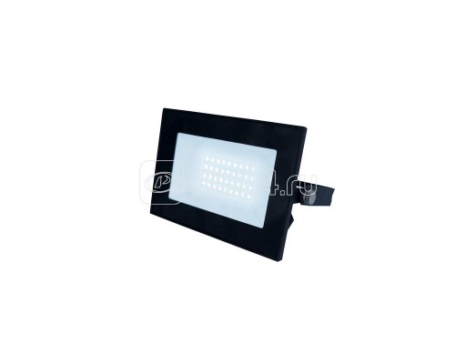 Прожектор светодиодный ULF-F21-30W/6500K IP65 200-250В BLACK дневной свет 6500К корпус черн. Uniel UL-00007364
