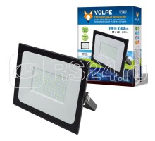 Прожектор светодиодный ULF-Q513 100W/6500K IP65 220-240В BLACK корпус черн. Volpe UL-00004344