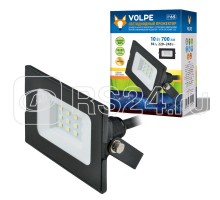 Прожектор светодиодный ULF-Q513 10W/3000K IP65 220-240В BLACK корпус черн. Volpe UL-00005801