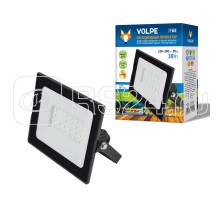 Прожектор светодиодный ULF-Q513 30W/BLUE IP65 220-240В BLACK син. свет корпус черн. Volpe UL-00005813