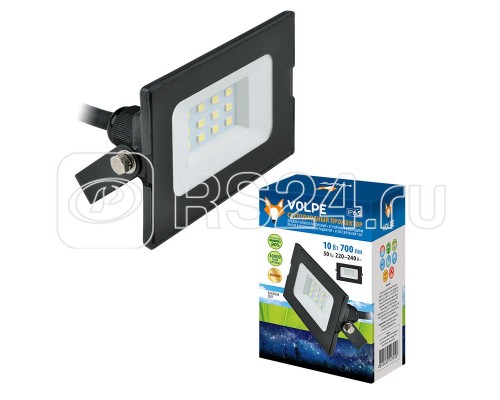 Прожектор светодиодный ULF-Q513 30W/DW IP65 220-240В BLACK корпус черн. Volpe UL-00003984