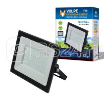 Прожектор светодиодный ULF-Q513 70Вт/6500К IP65 220-240В BLACK Volpe UL-00004343