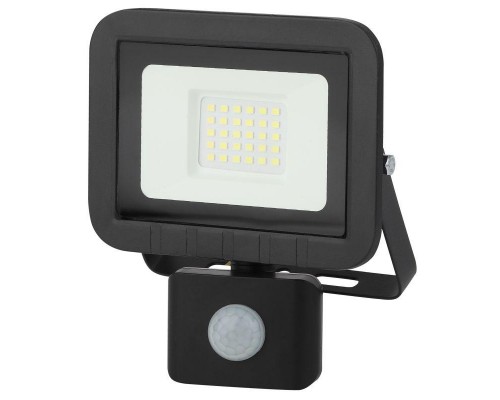 Прожектор уличный LPR-041-2-65K-030 LED 30Вт 6500К 2400лм датчик движ. регулир. 135х148х45 (30/540) Эра Б0043586