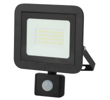 Прожектор уличный LPR-041-2-65K-050 LED 50Вт 6500К 4000лм датчик движ. регулир.160х184х45 (20/480) Эра Б0043587