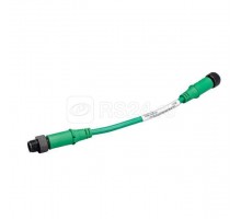 Провод SWD4-M1LR5-2S IP67 5п оконц. со штекером и гнездом M12 кругл. (дл.0.1м) EATON 174760