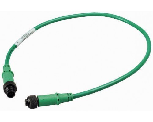 Провод SWD4-M6LR5-2S IP67 5п оконц. со штекером и гнездом M12 кругл. (дл.0.6м) EATON 174762