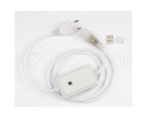 Провод электрический UCX-SP4/N22 WHITE 1 STICKER для светод. лент ULS-N22 RGB NEON 220В 4 контакта Uniel UL-00005799