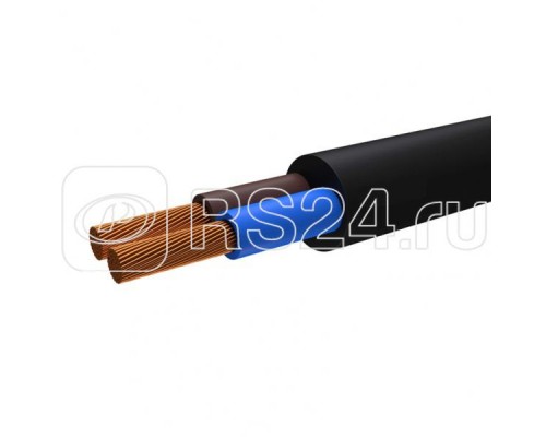 Провод ПВС 2х2.5 Ч (бухта) (м) ЭлектрокабельНН M0003230