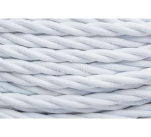 Провод ретро 2х1.5 мат. бел. (уп.20м) Bironi B1-424-71-20