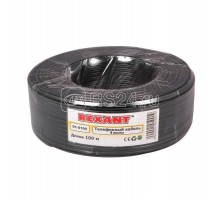 Провод ШТЛП-4 Ч 100м (м) Rexant 01-5109