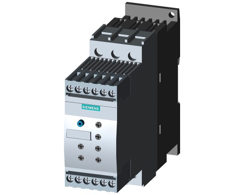 Пускатель S0 38А 18.5кВт/400В Siemens 3RW40281BB14