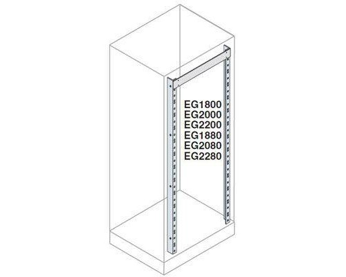 Рама 19дюйм. фиксированная 38HE 1800х600мм ABB EG1800