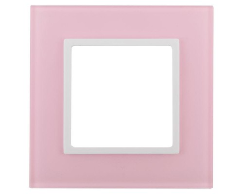 Рамка 1-м 14-5101-30 стекло Elegance мокко+сл. кость ЭРА Б0034484